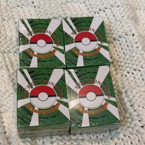 4 Unopened 100 Ct Packs of “Pocket Monster” Cards